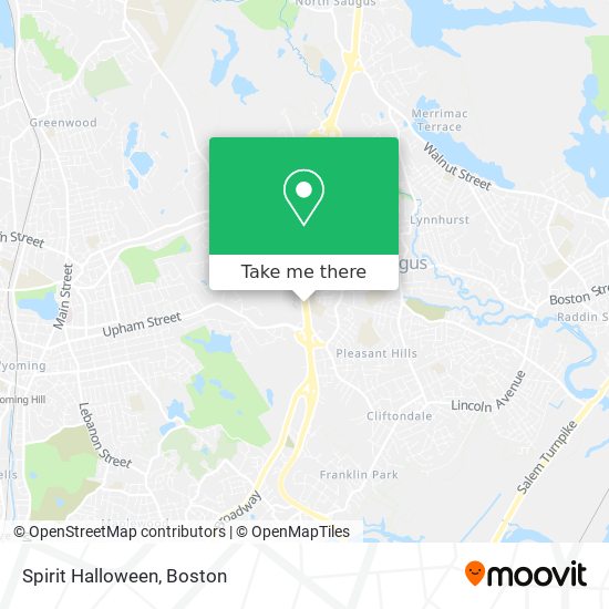 Spirit Halloween map