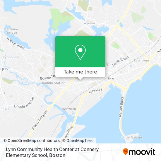 Lynn Community Health Center at Connery Elementary School map
