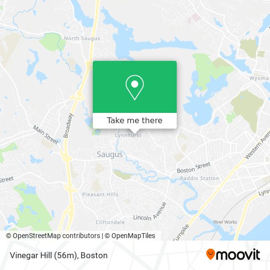 Vinegar Hill (56m) map