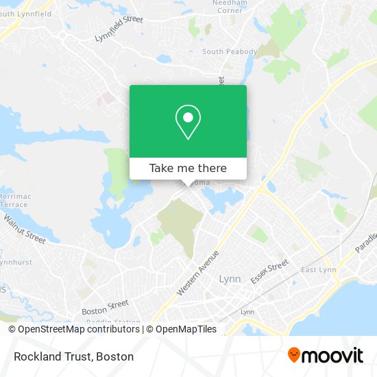 Rockland Trust map