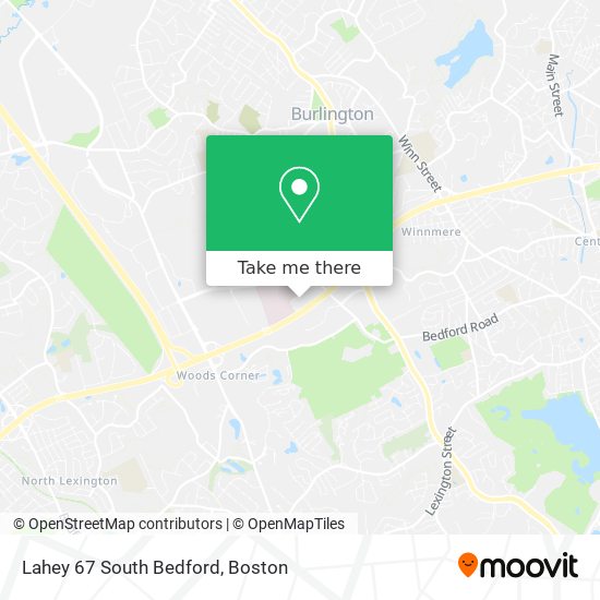 Mapa de Lahey 67 South Bedford