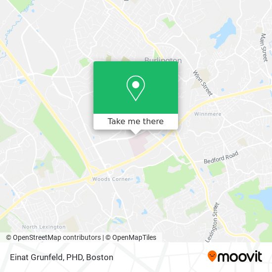 Mapa de Einat Grunfeld, PHD