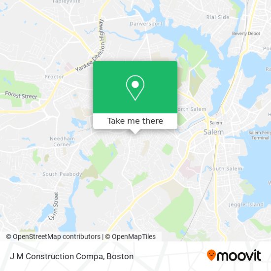 Mapa de J M Construction Compa