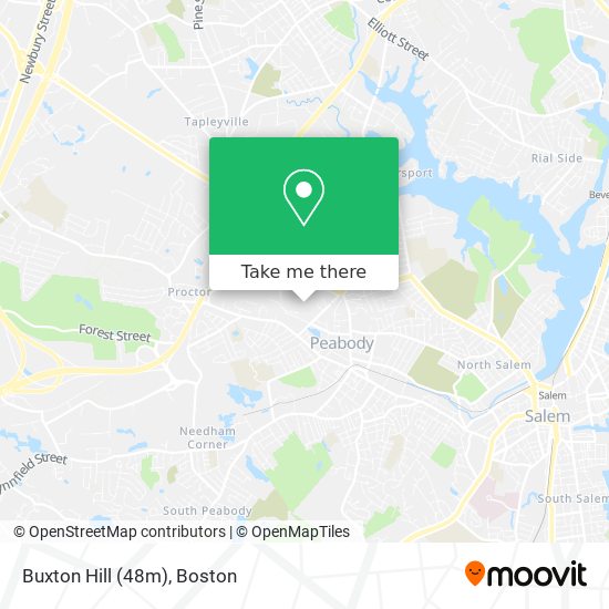 Mapa de Buxton Hill (48m)