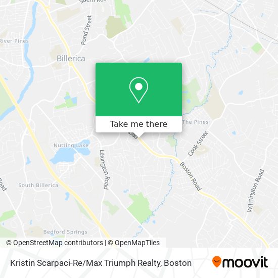 Kristin Scarpaci-Re / Max Triumph Realty map