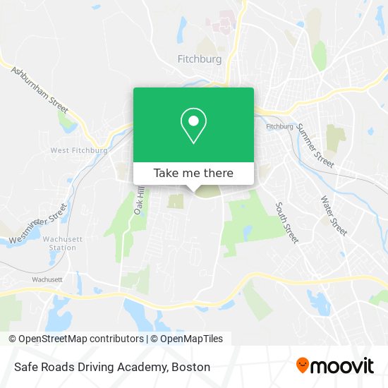 Safe Roads Driving Academy map