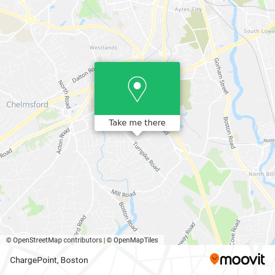 ChargePoint map