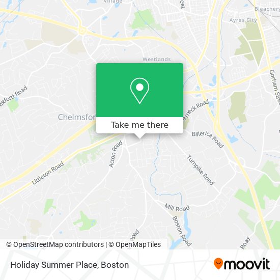 Holiday Summer Place map