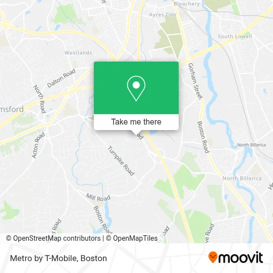 Metro by T-Mobile map