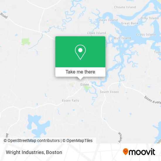 Wright Industries map