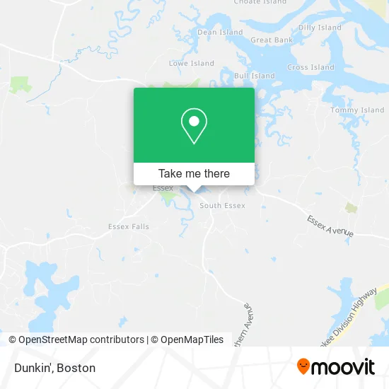 Mapa de Dunkin'