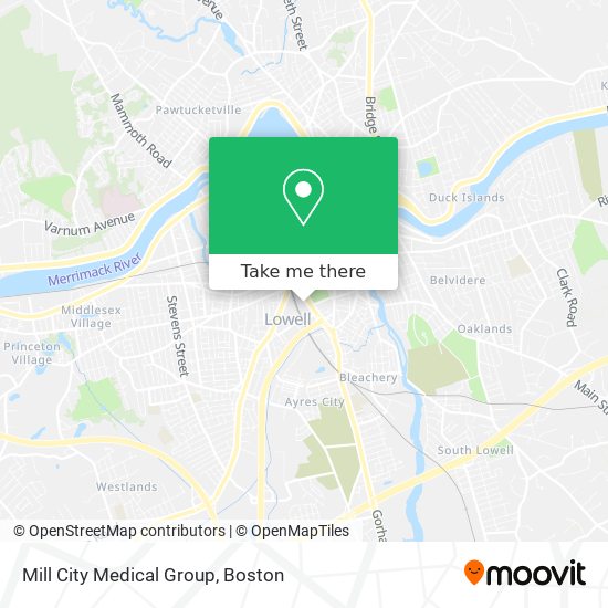 Mill City Medical Group map