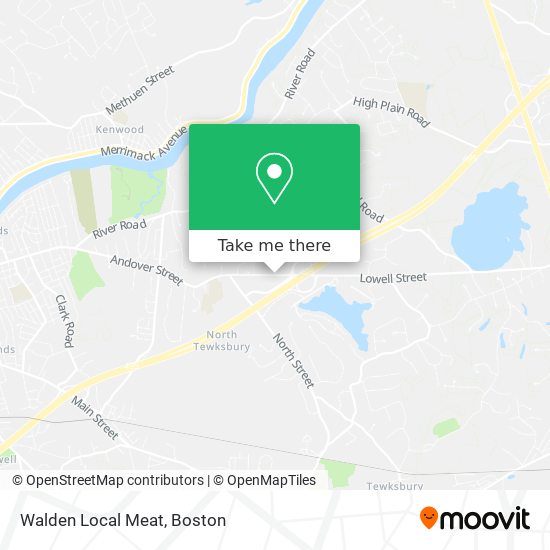 Mapa de Walden Local Meat