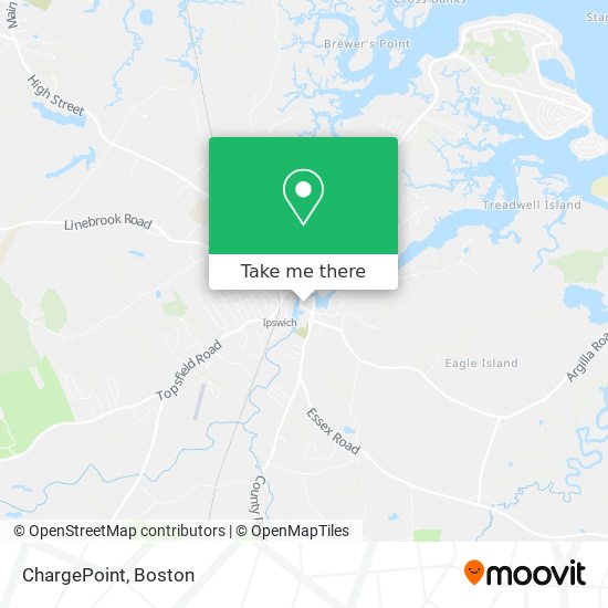 Mapa de ChargePoint