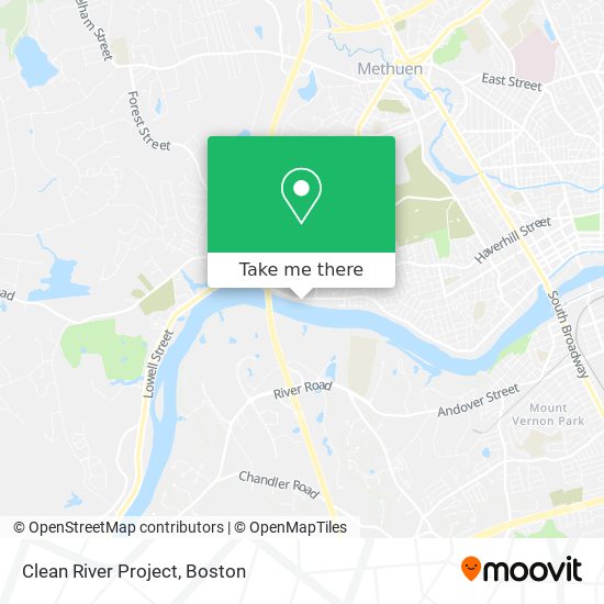 Clean River Project map