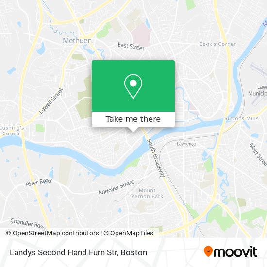 Mapa de Landys Second Hand Furn Str