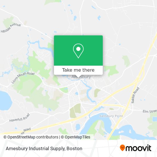 Mapa de Amesbury Industrial Supply