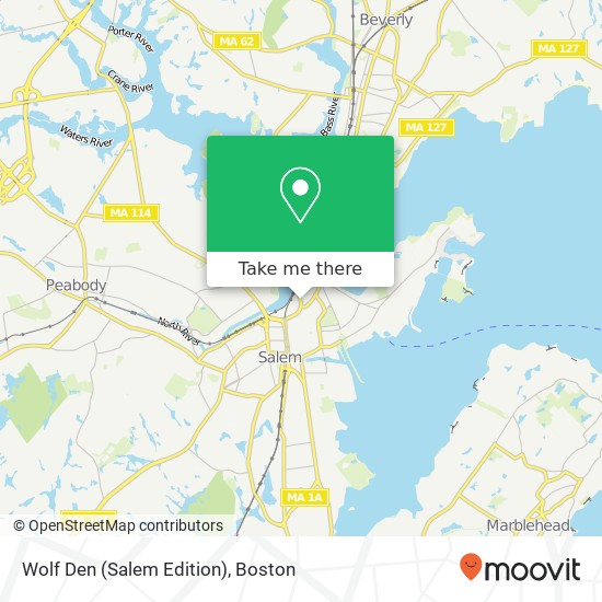 Wolf Den (Salem Edition) map