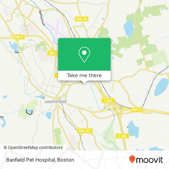 Banfield Pet Hospital map