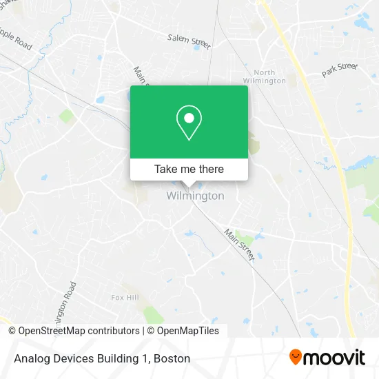 Analog Devices Building 1 map