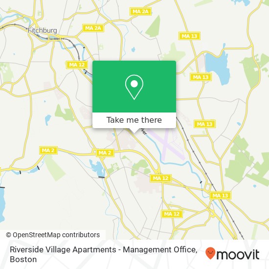 Mapa de Riverside Village Apartments - Management Office