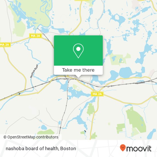 Mapa de nashoba board of health