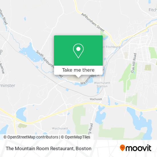 The Mountain Room Restaurant map