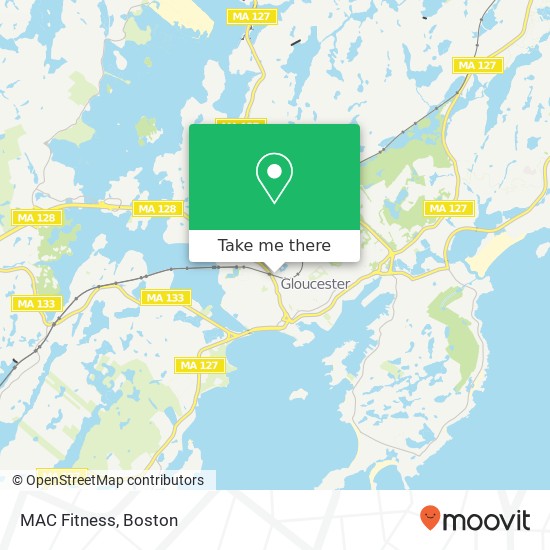 MAC Fitness map
