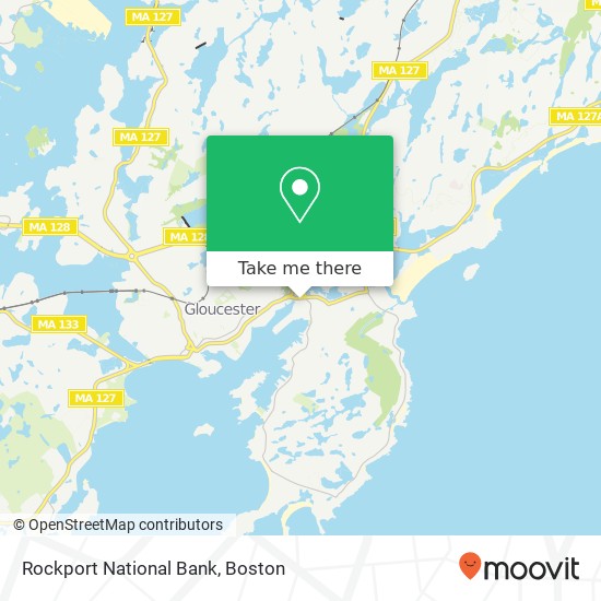 Rockport National Bank map