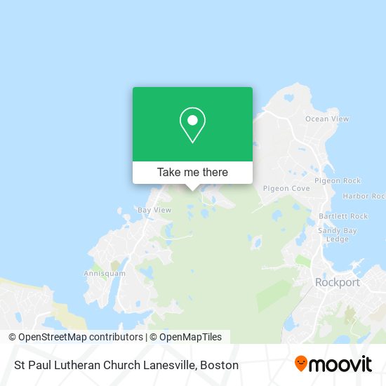 Mapa de St Paul Lutheran Church Lanesville