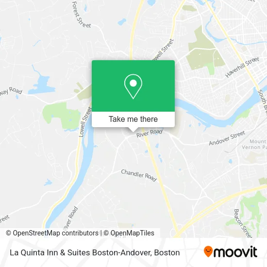 La Quinta Inn & Suites Boston-Andover map