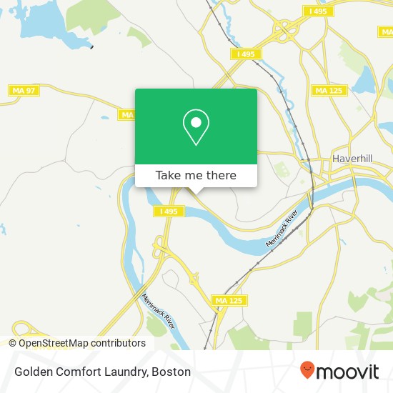 Mapa de Golden Comfort Laundry