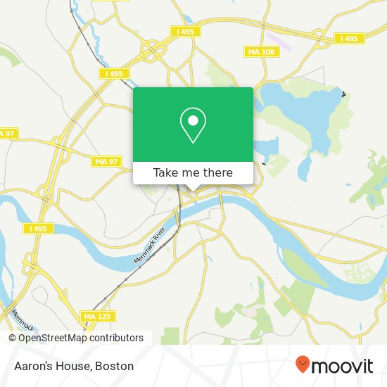 Mapa de Aaron's House