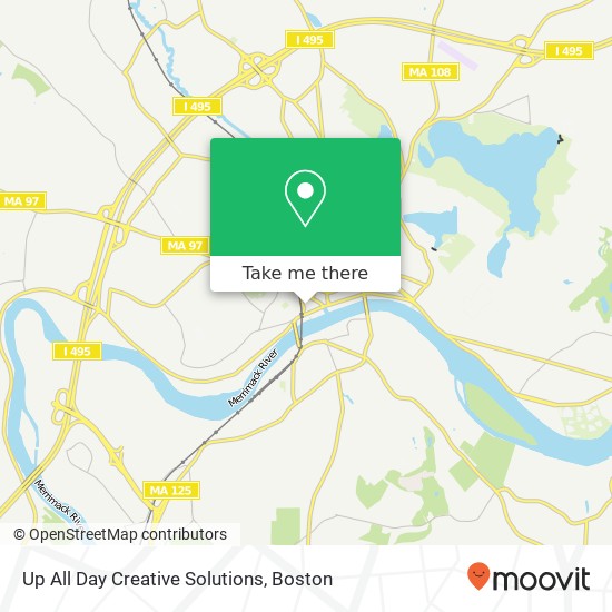 Mapa de Up All Day Creative Solutions