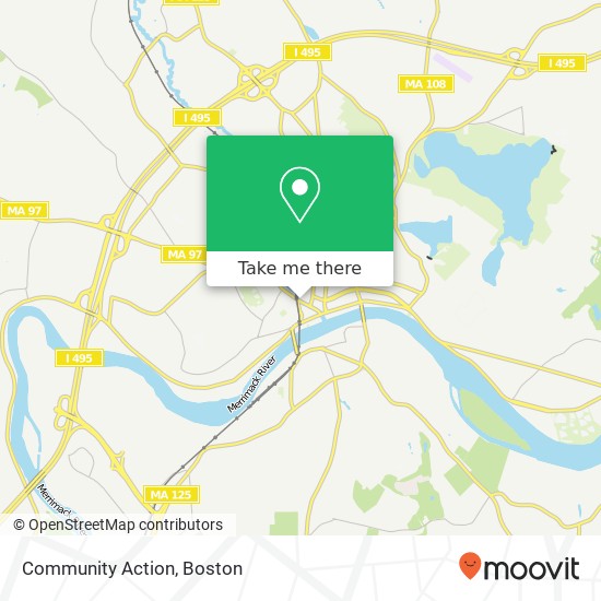Community Action map