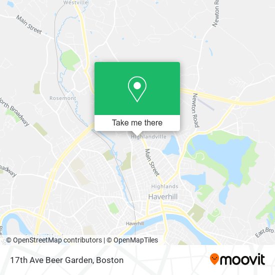 Mapa de 17th Ave Beer Garden