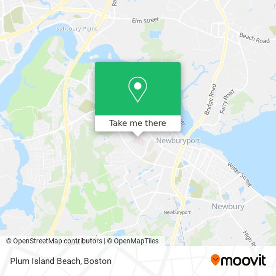Plum Island Beach map