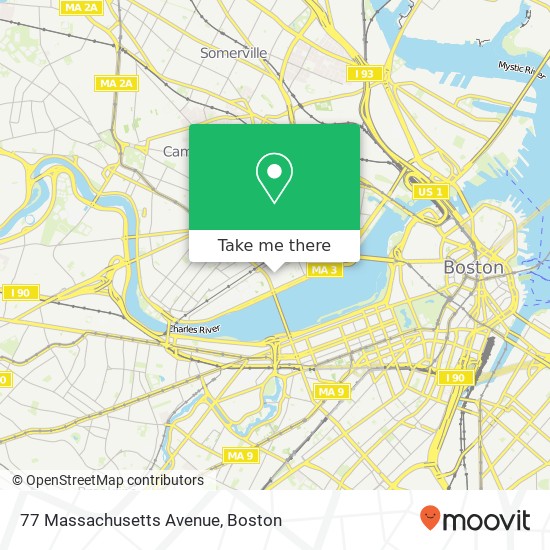77 Massachusetts Avenue map