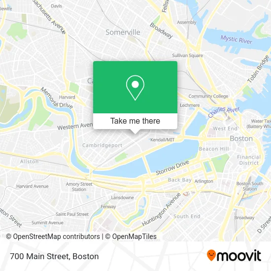 Mapa de 700 Main Street