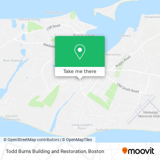 Todd Burns Building and Restoration map