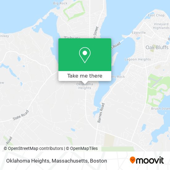 Oklahoma Heights, Massachusetts map