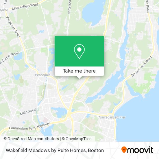 Mapa de Wakefield Meadows by Pulte Homes
