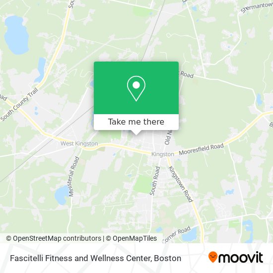 Fascitelli Fitness and Wellness Center map