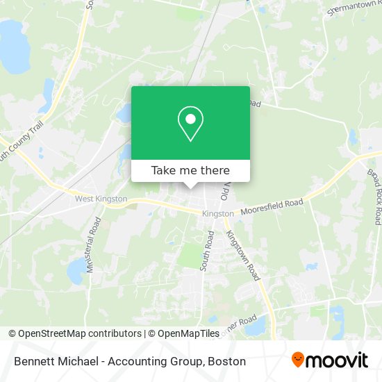 Bennett Michael - Accounting Group map