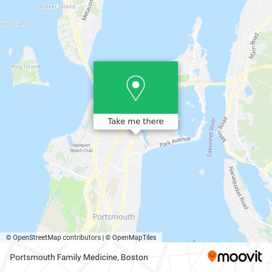 Portsmouth Family Medicine map