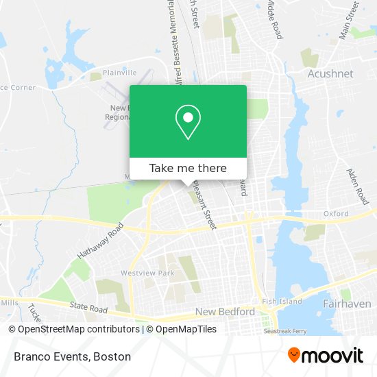 Mapa de Branco Events