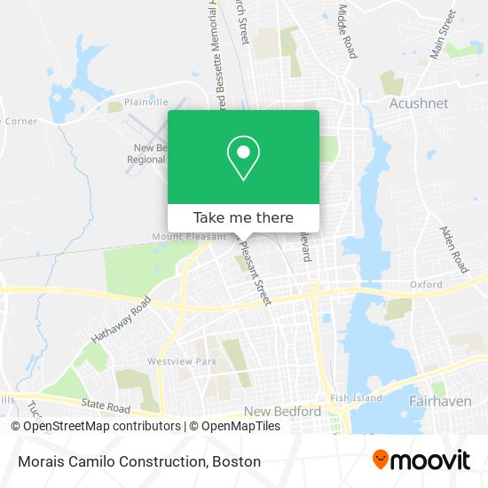 Morais Camilo Construction map