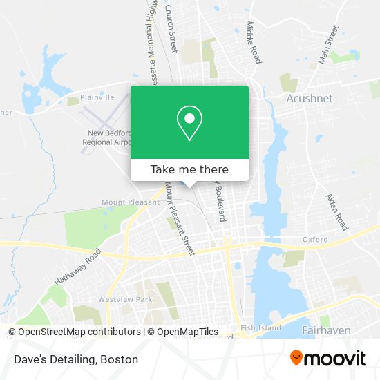 Dave's Detailing map
