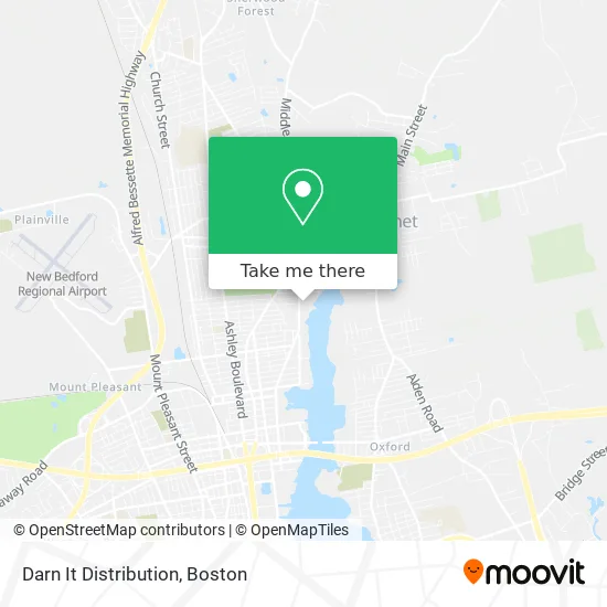 Darn It Distribution map