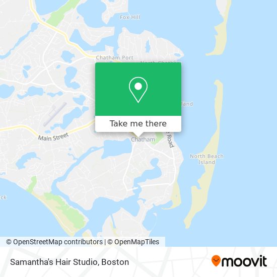 Samantha's Hair Studio map